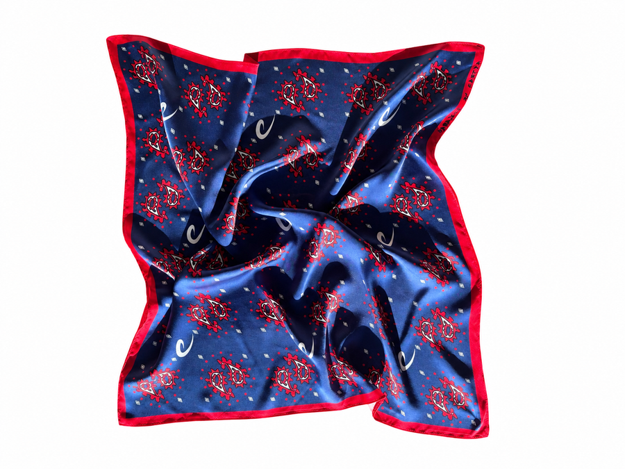 Blue Hour Silk Bandana