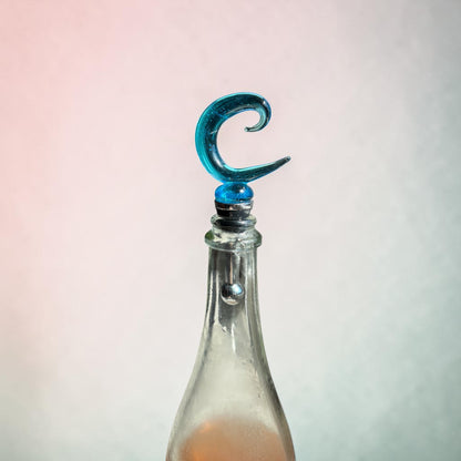 Glass C Wine Stopper