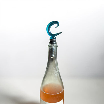 Glass C Wine Stopper