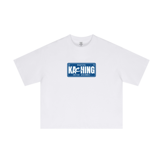 Carela KACHING British Columbia boxy tee in White