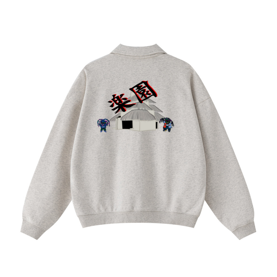 Paradise Heavyweight Collared Zip Sweatshirt